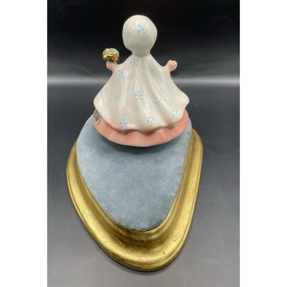 Rare Vintage Signed Josef Originals International Irish Girl With Gold Accents - Picture 2 of 12